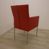 Stoel van Bert Plantagie rood leer