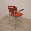 Stoel GISPEN rood gestoffeerd