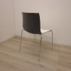 Arper Catifa 46 stoel bruin/wit met 4-poot