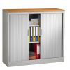 Roldeurkast 135x120x43 cm diverse kleuren