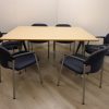 Vergadertafel Ahrend 160x120 cm