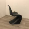 Stoel VITRA Panton chair zwart REPLICA