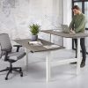 Duo bench bureau elektrisch zit-sta 180x80 cm