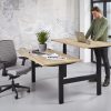 Duo bench bureau elektrisch zit-sta 180x80 cm