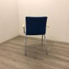 Vergaderstoel van Artifort blauw gestoffeerd