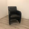 Fauteuil zwart SKAI verrijdbaar