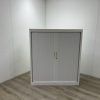 Jaloeziedeurkast wit 138 cm hoog 120 cm breed
