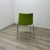 Arper Catifa 46 stoel groen/wit met 4-poot